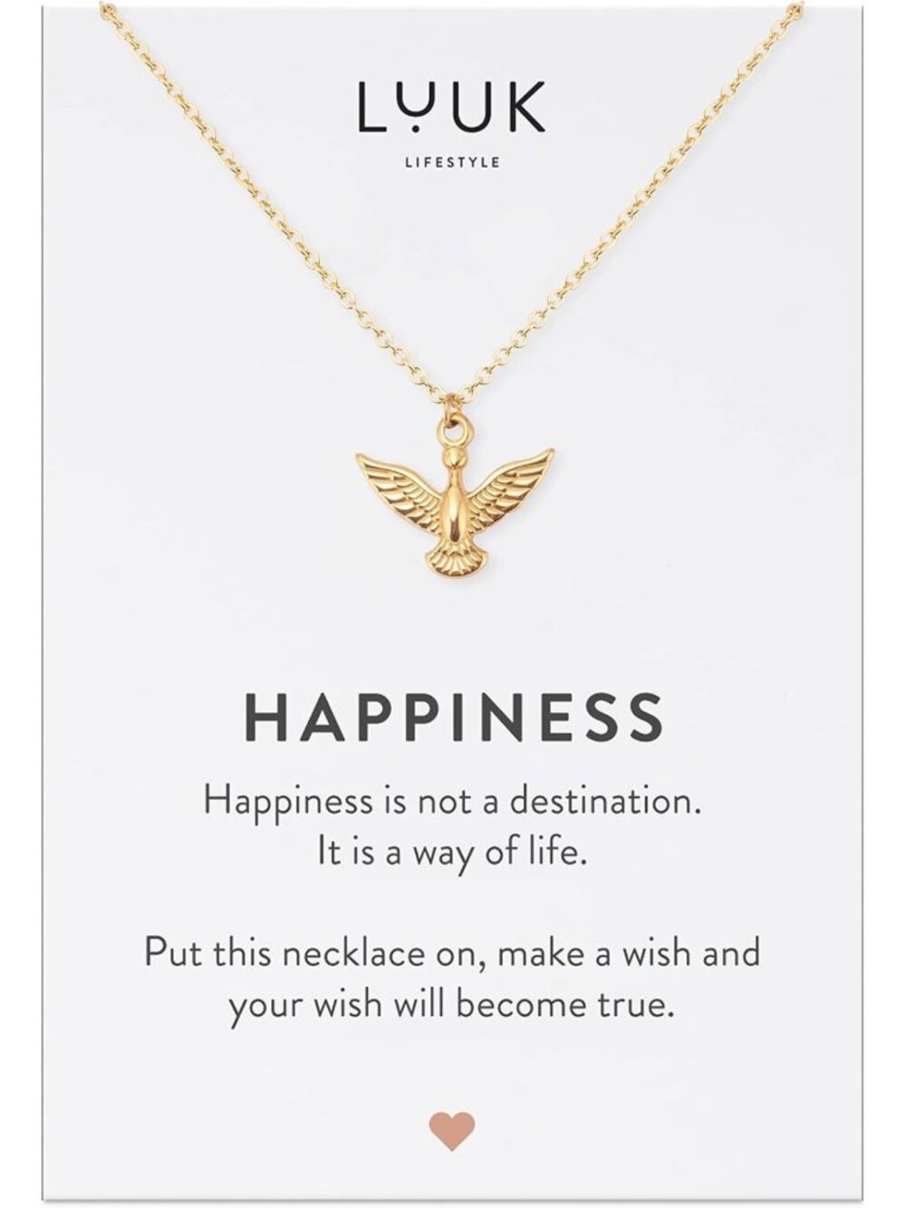 Dainty Stainless Steel Pendant Necklaces in Silver, Gold & Rose Gold - Chic